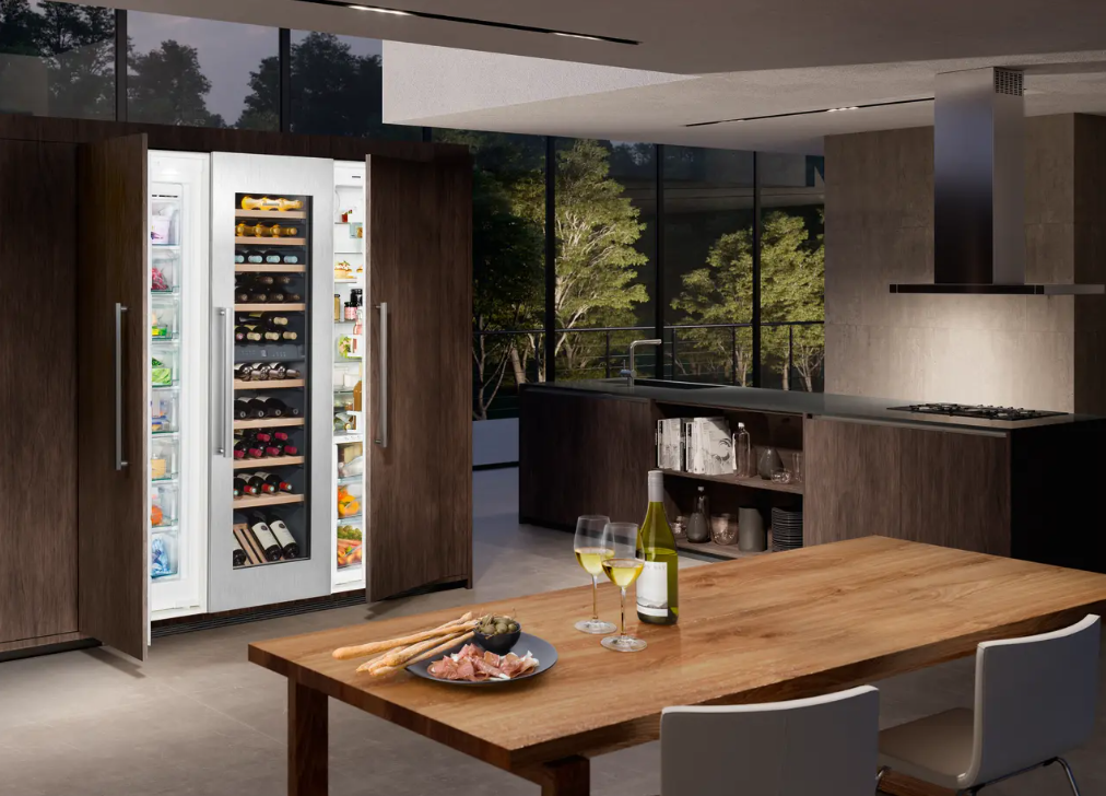 Built-in multi-temperature wine fridge EWTdf 3553 Vinidor