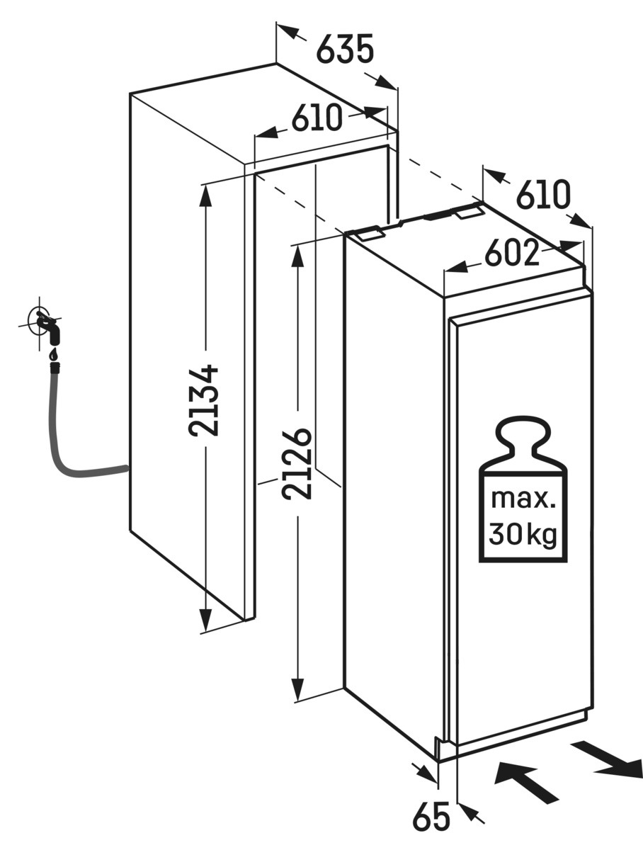 Refrigerator ERBdi 9670 BioFresh