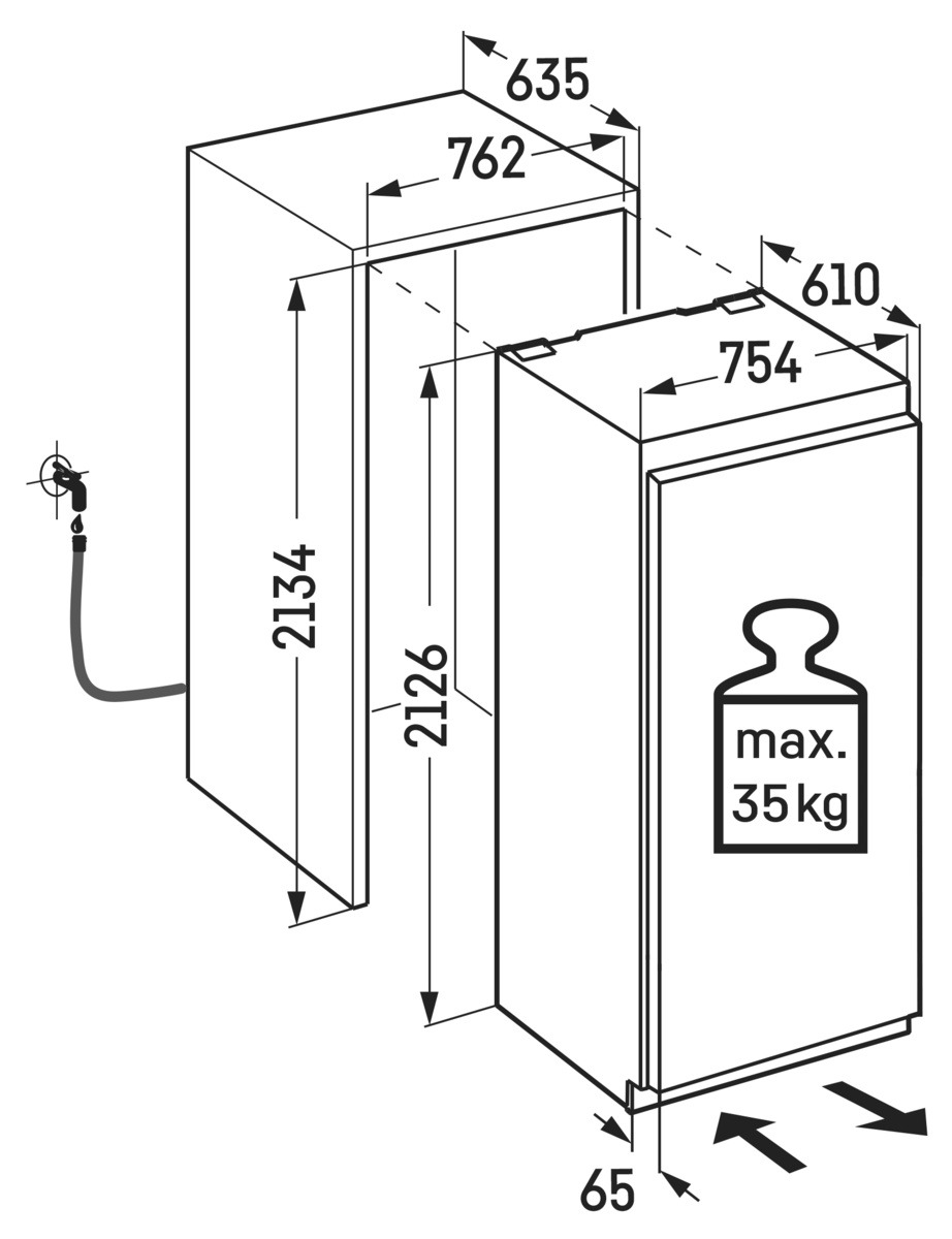 Refrigerator ERBdi 9770 BioFresh