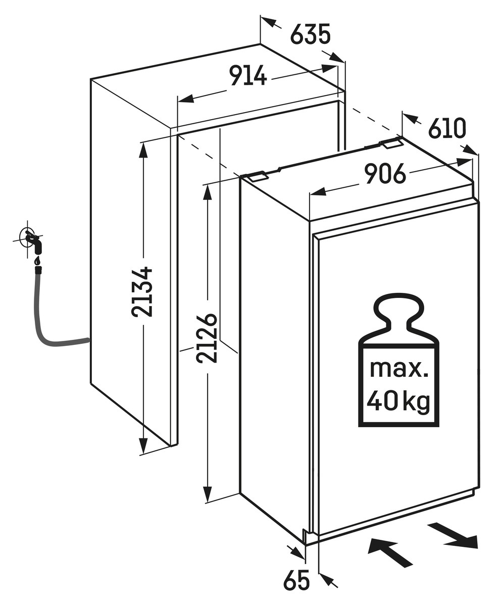 Refrigerator ERBdi 9970 BioFresh