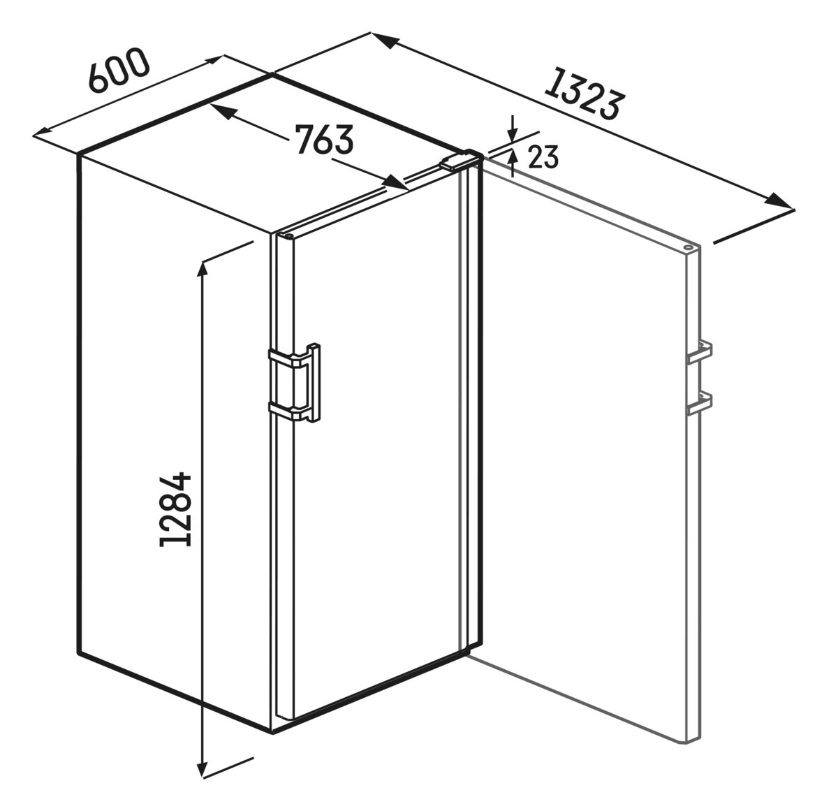 Wine storage fridge WPbl 4201 GrandCru