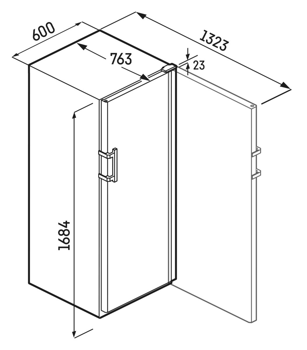 Wine storage fridge WSbl 5001 GrandCru