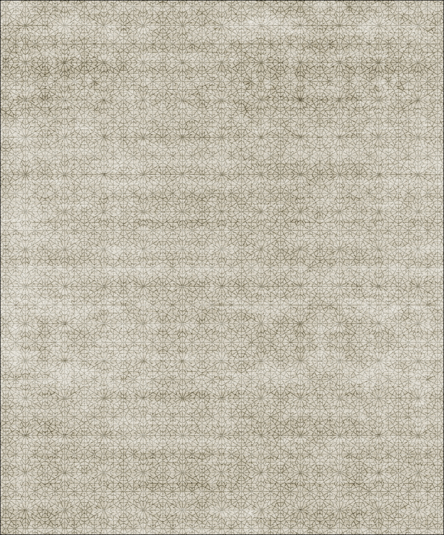 Arabian Geometric Carpet