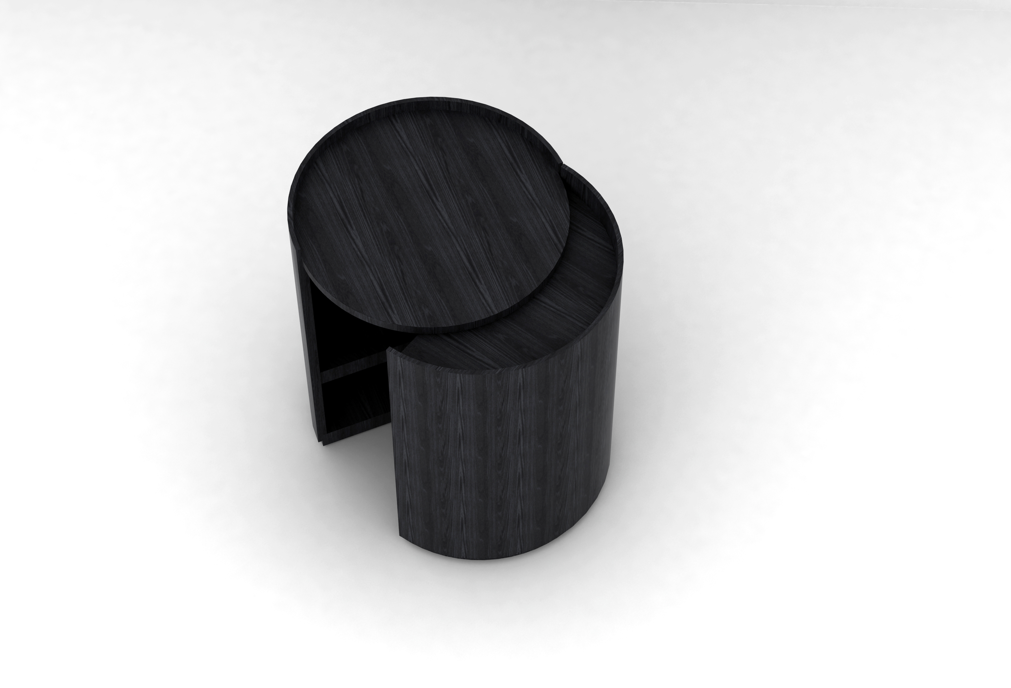 Moon Bedside Table