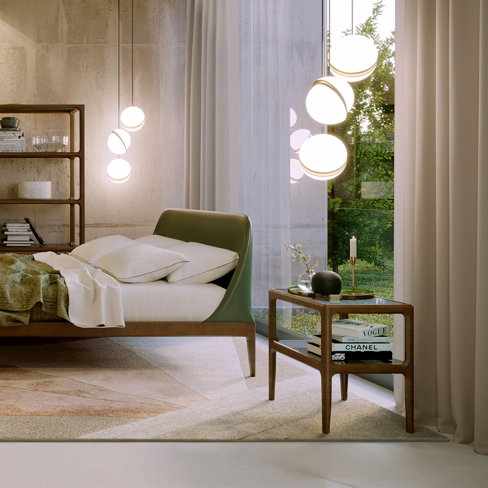 Bellagio Bedside Table 1301/F