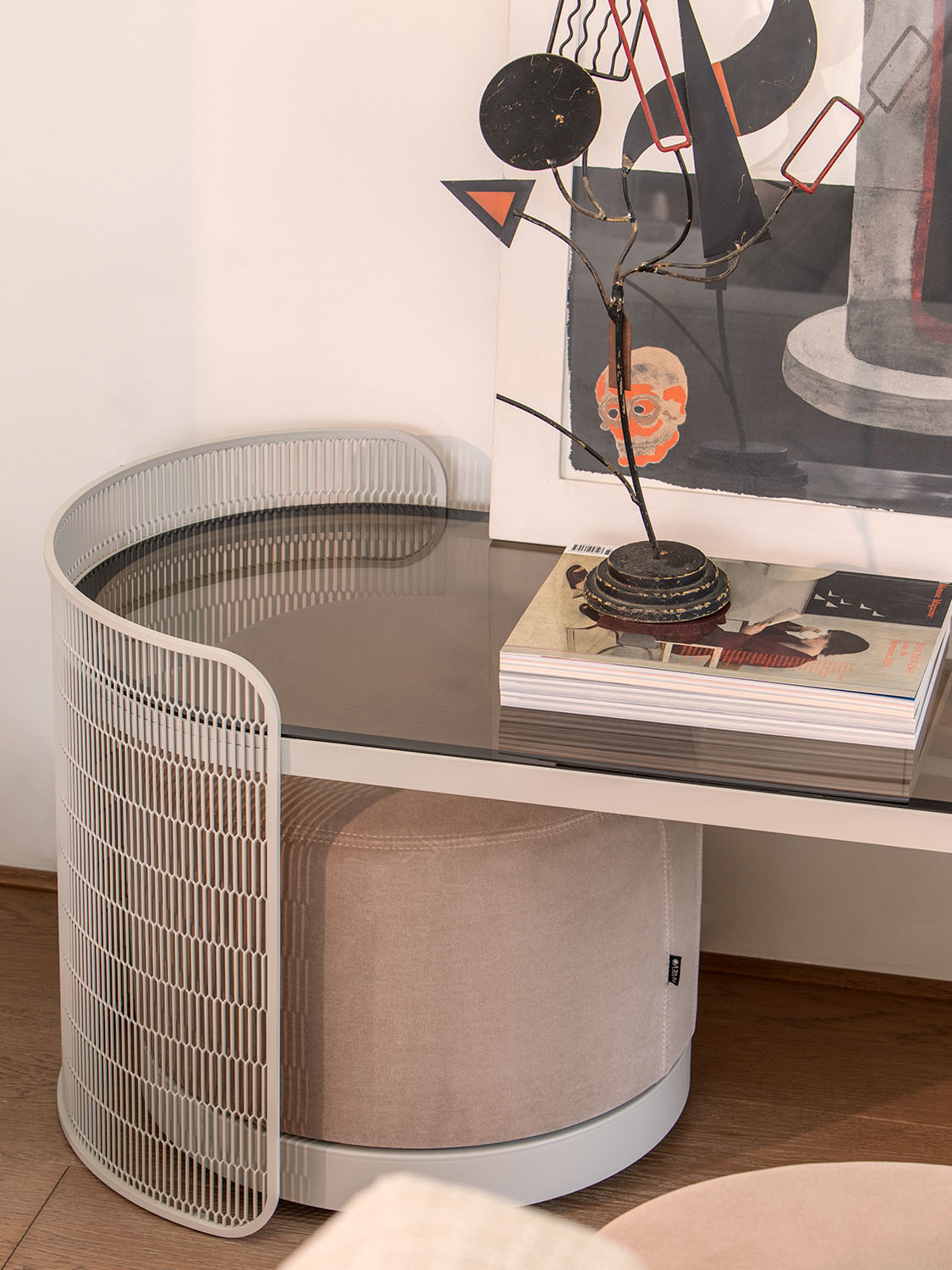 Chiaro di Luna Pouf