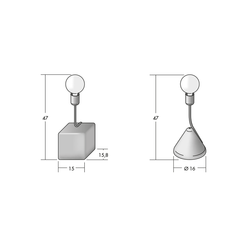Filo Rosso Lamps