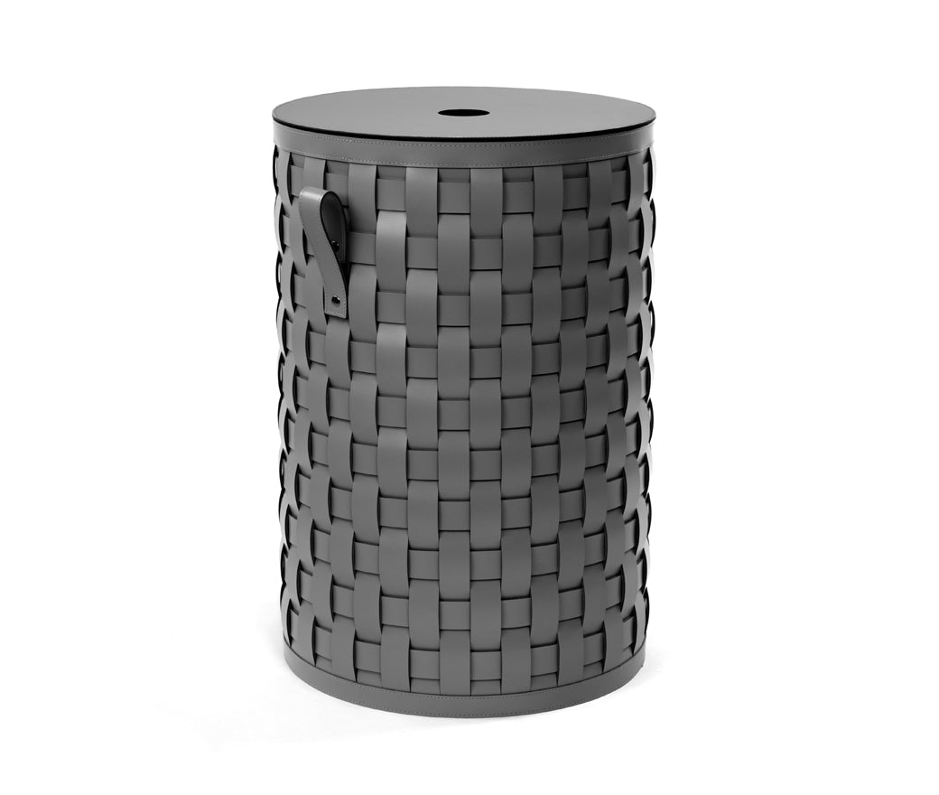 Demetra Round Basket with Flat Lid