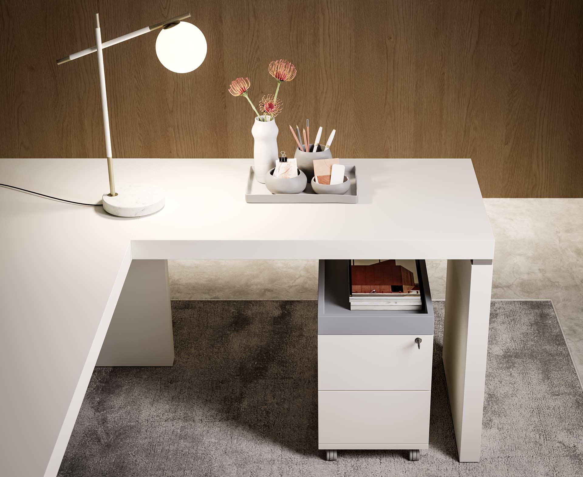 EASY TRAY Pedestal Drawer Units