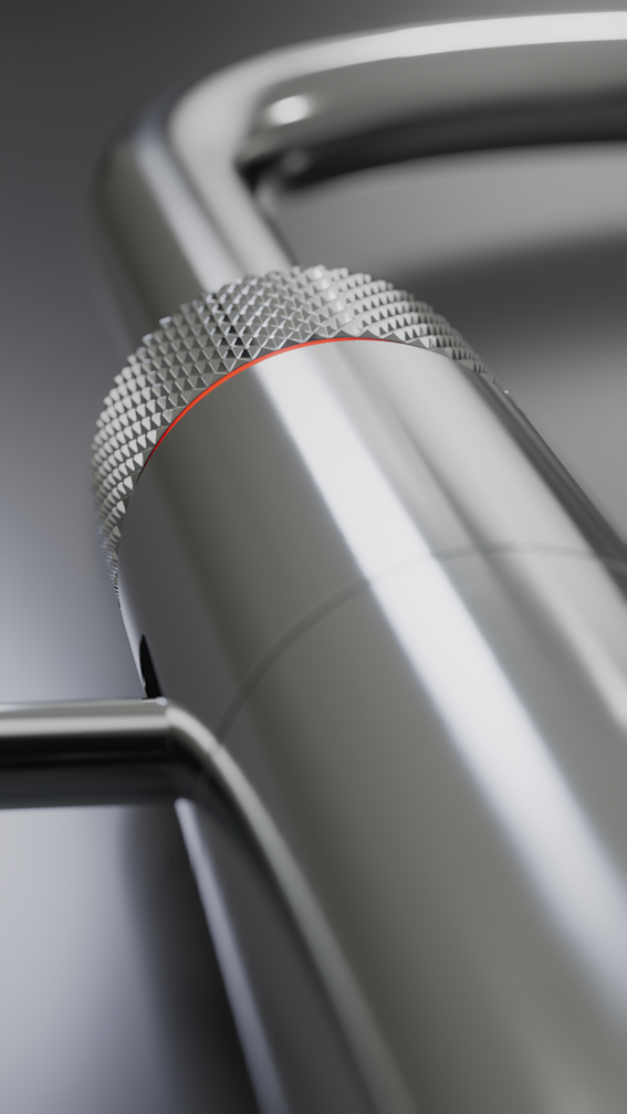 Classic Fusion Round Polished Chrome