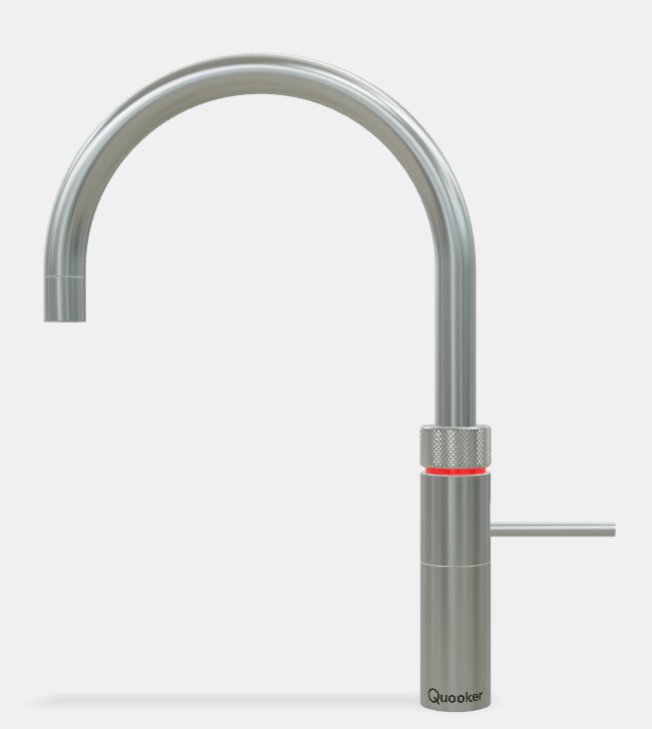 Modern Fusion Round Stained Steel