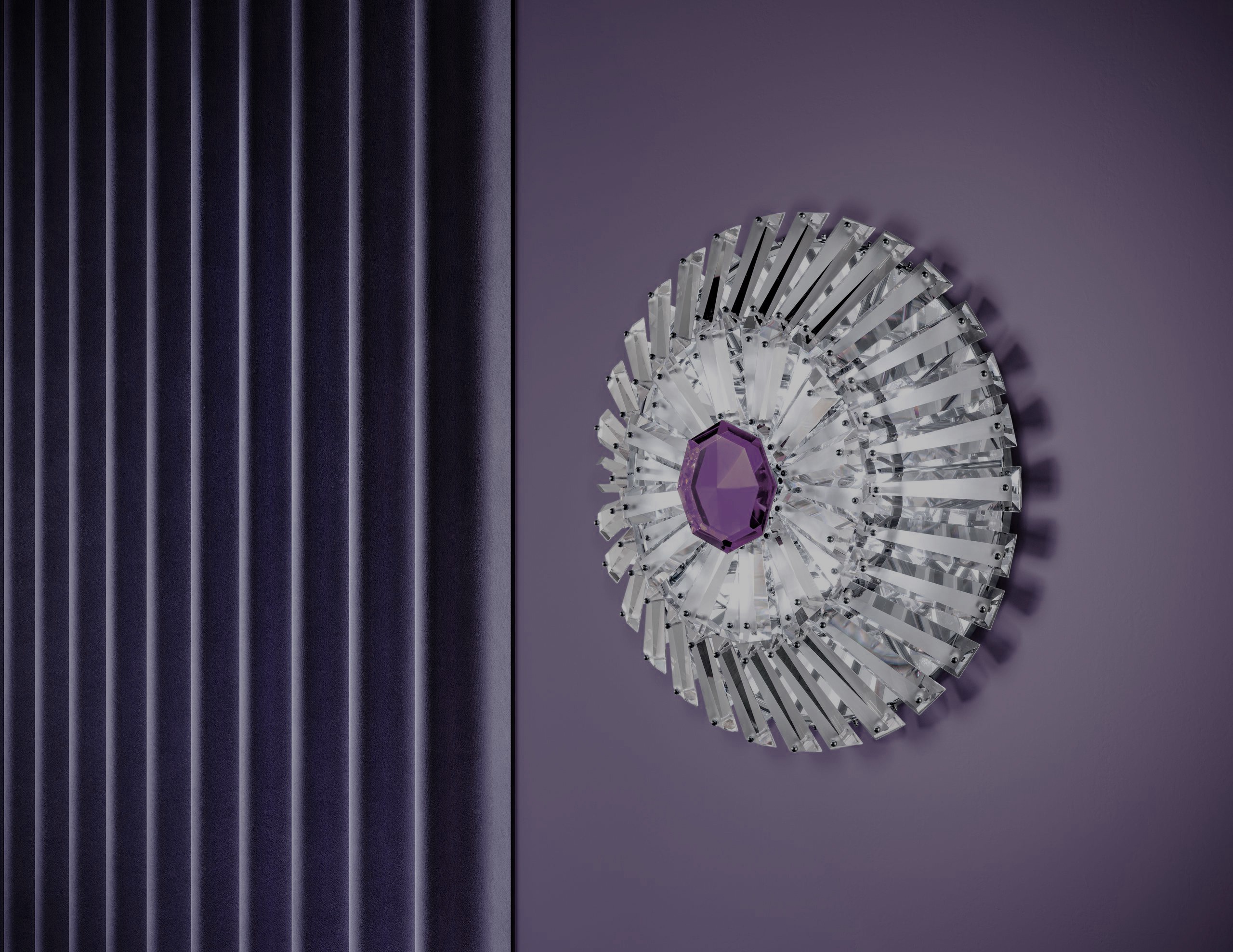 Diamante Applique Wall lamp