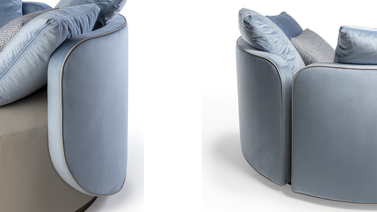Hug Swivel Armchair