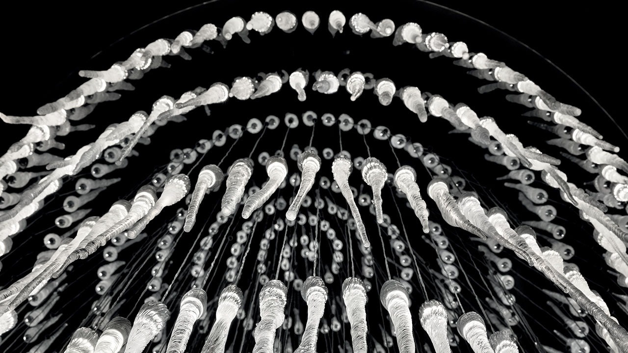 Ice Chandelier