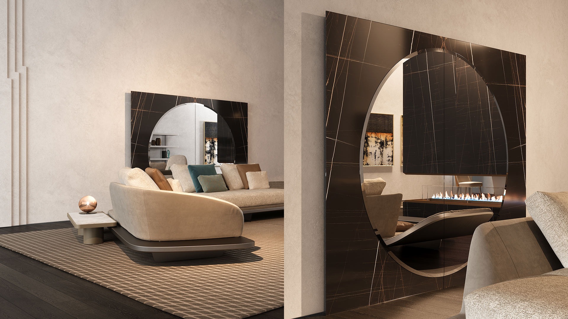 Mondrian Mirror