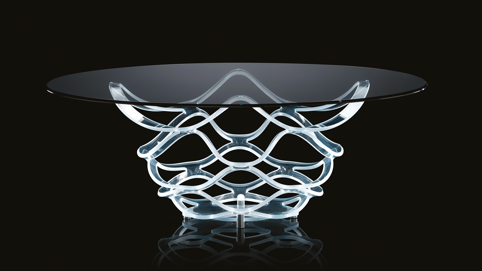 Neolitico 72 Vetro Dining table