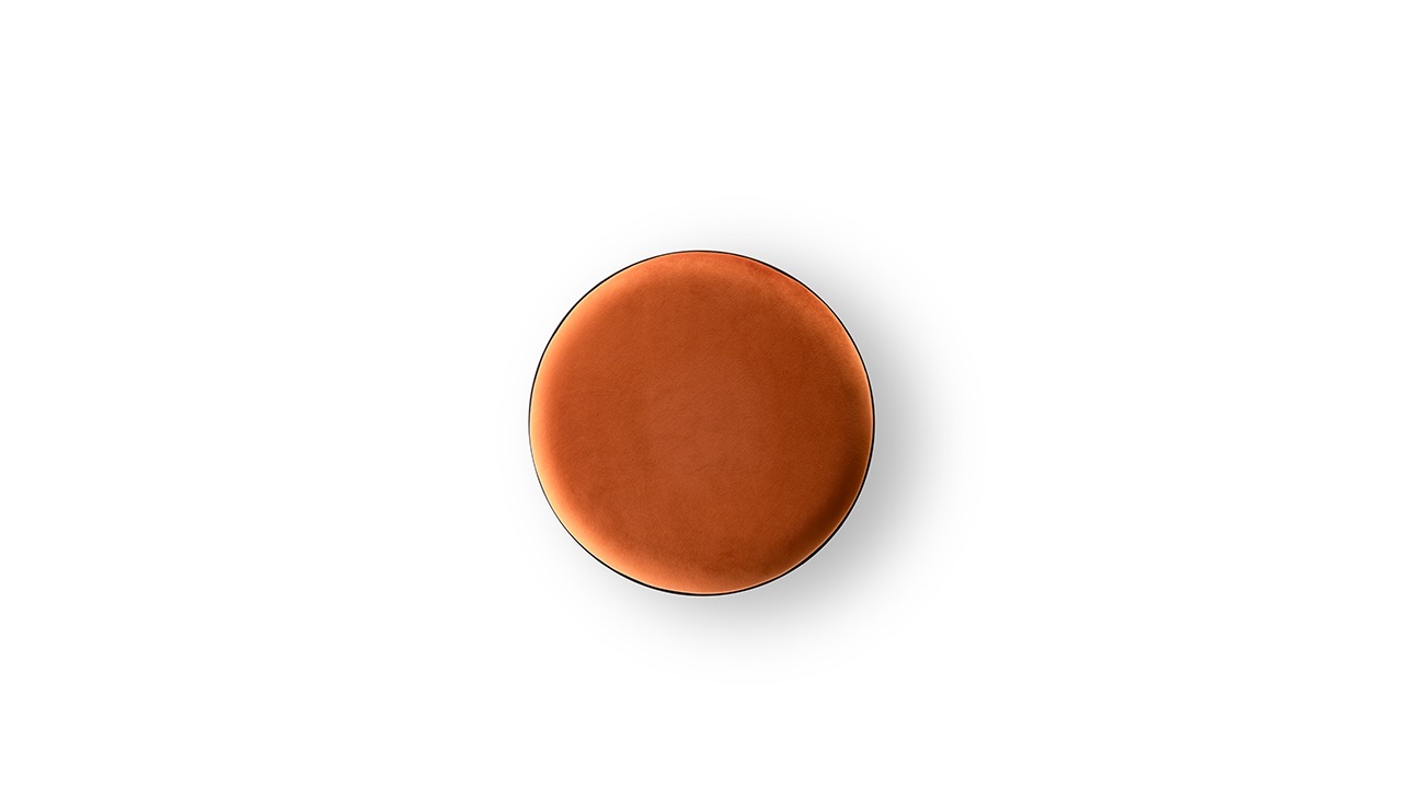 Tau 40 Steel Pouf