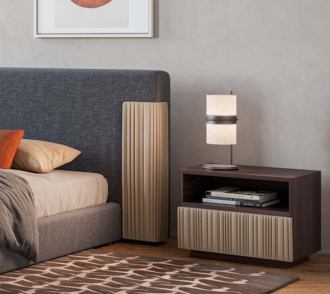 Deven Bedside Table