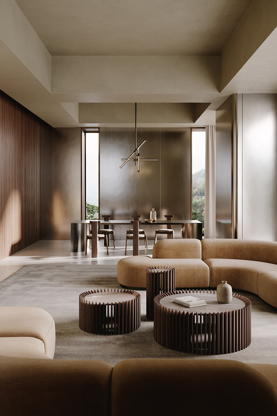 Cross Suspension Lamp