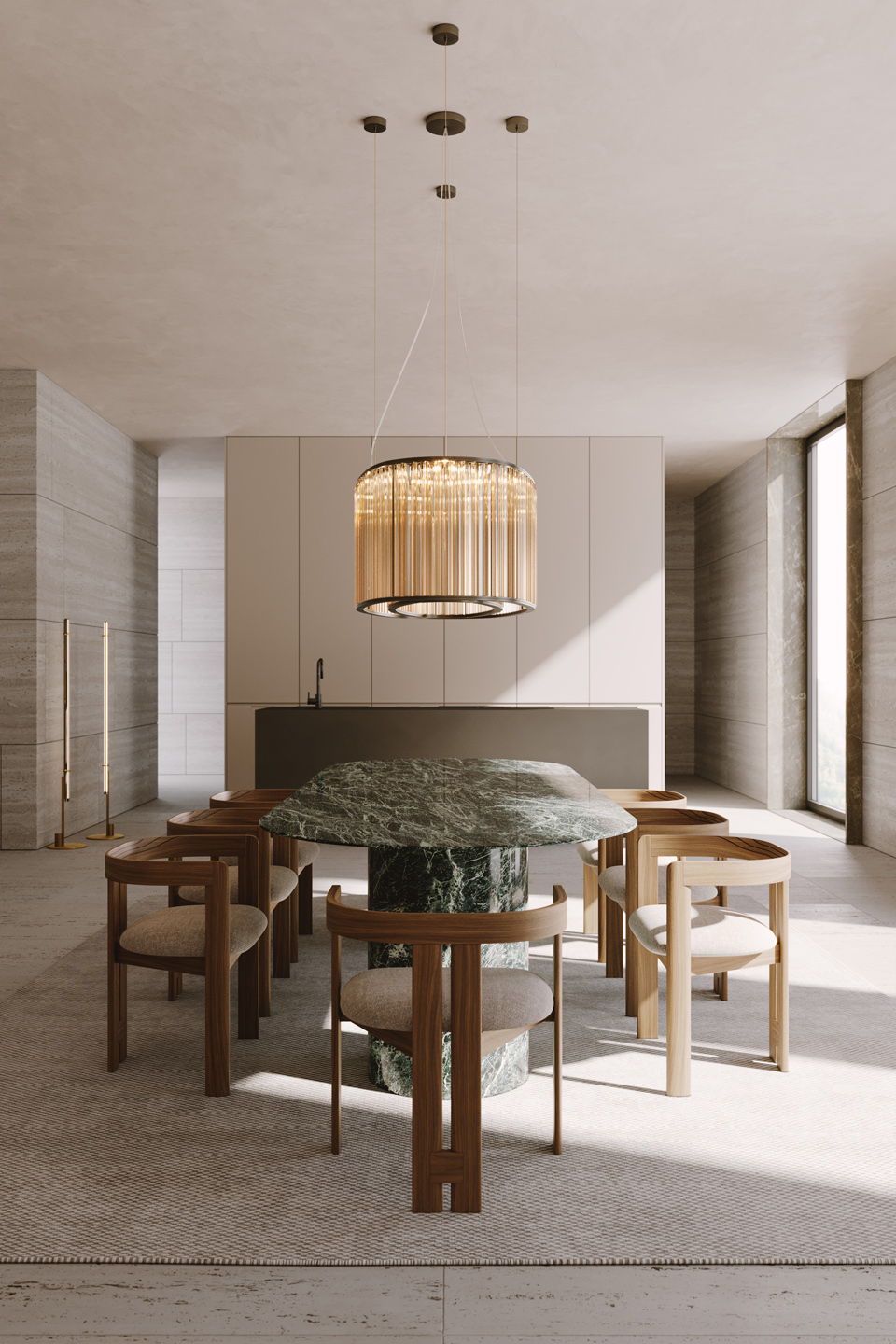 Crown Suspension Lamp