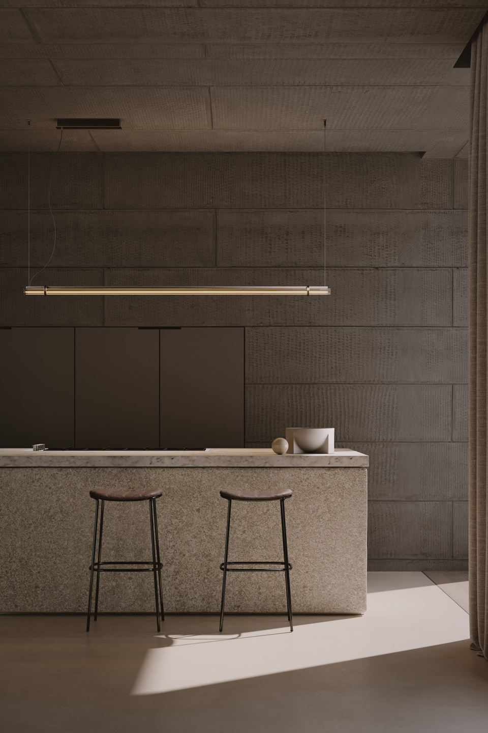 Optical Suspension 1 Lamp