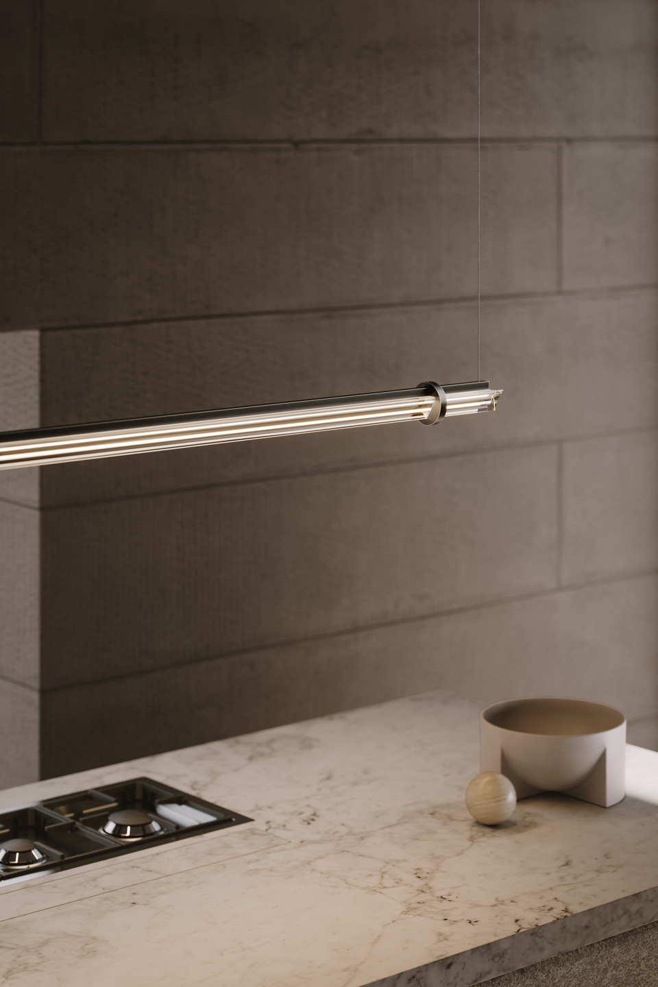 Optical Suspension 1 Lamp