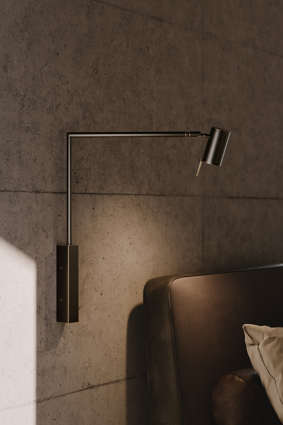 Rectus Wall Turning Arm Lamp
