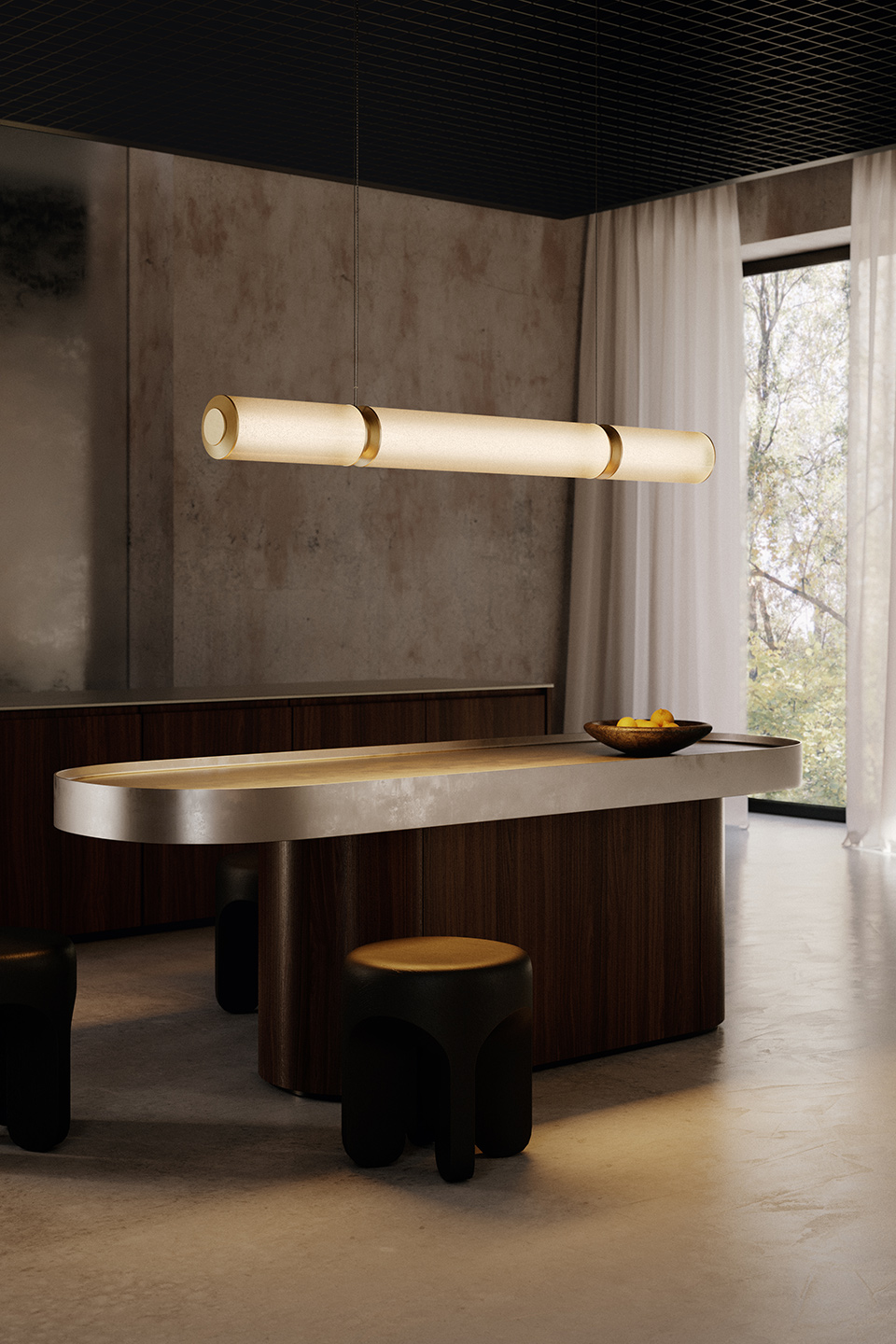 Stylos Suspension Linear Lamp
