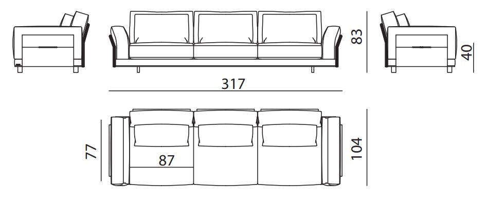 Anthem sofa