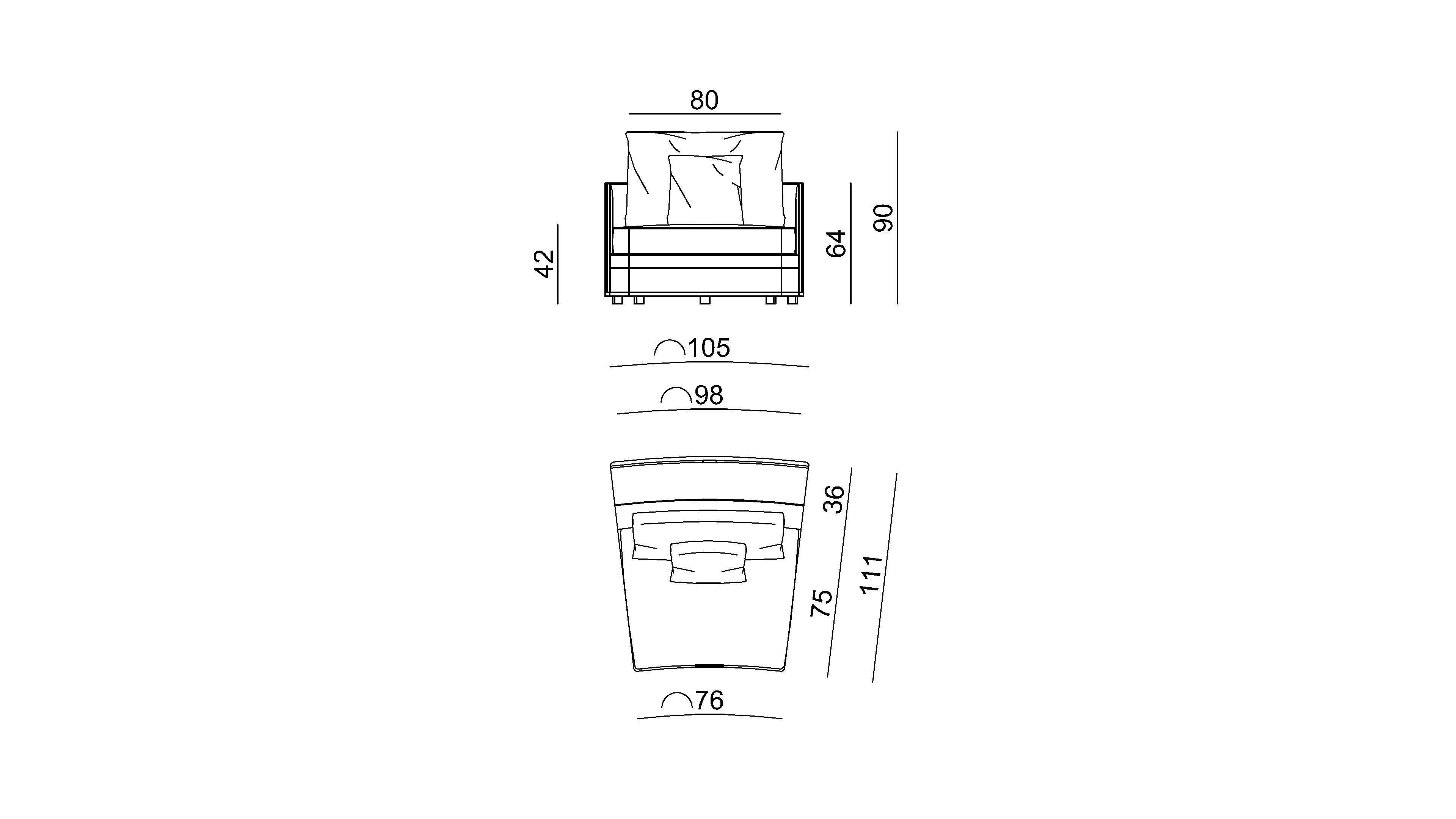 Babylon Rack Circle sofa