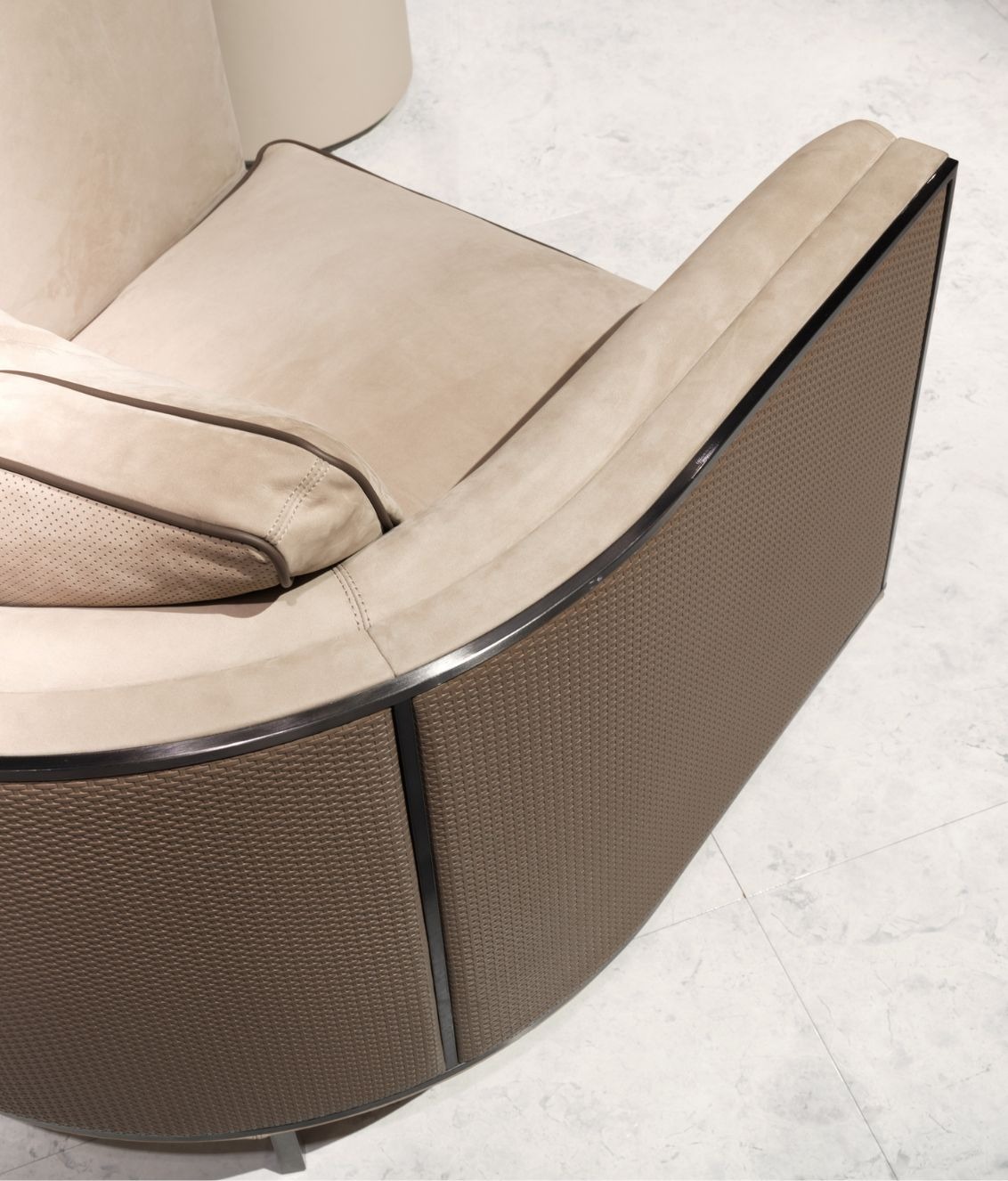 Backstage armchair