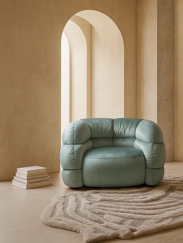 Bomber armchair
