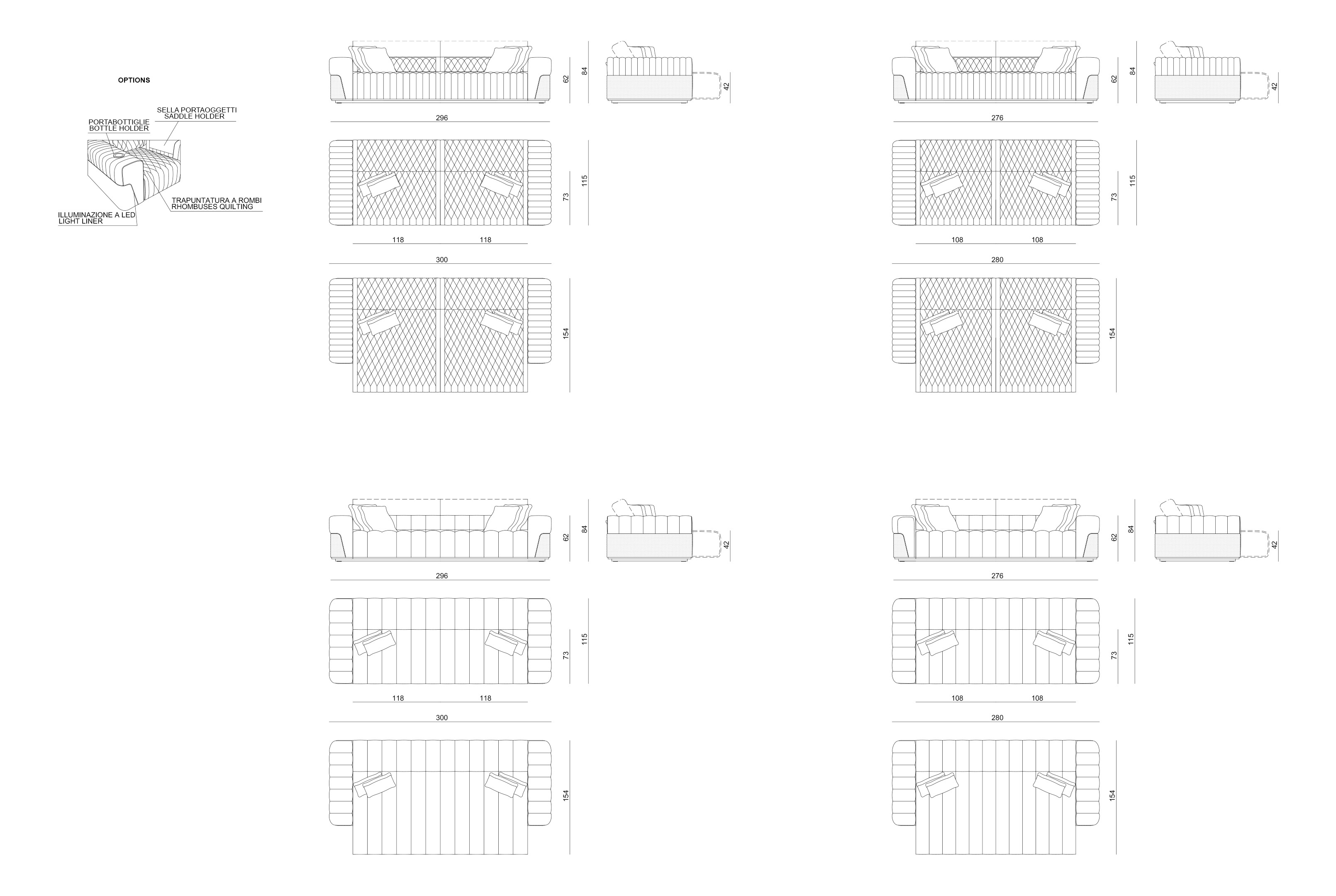 Brubeck Radica sofa