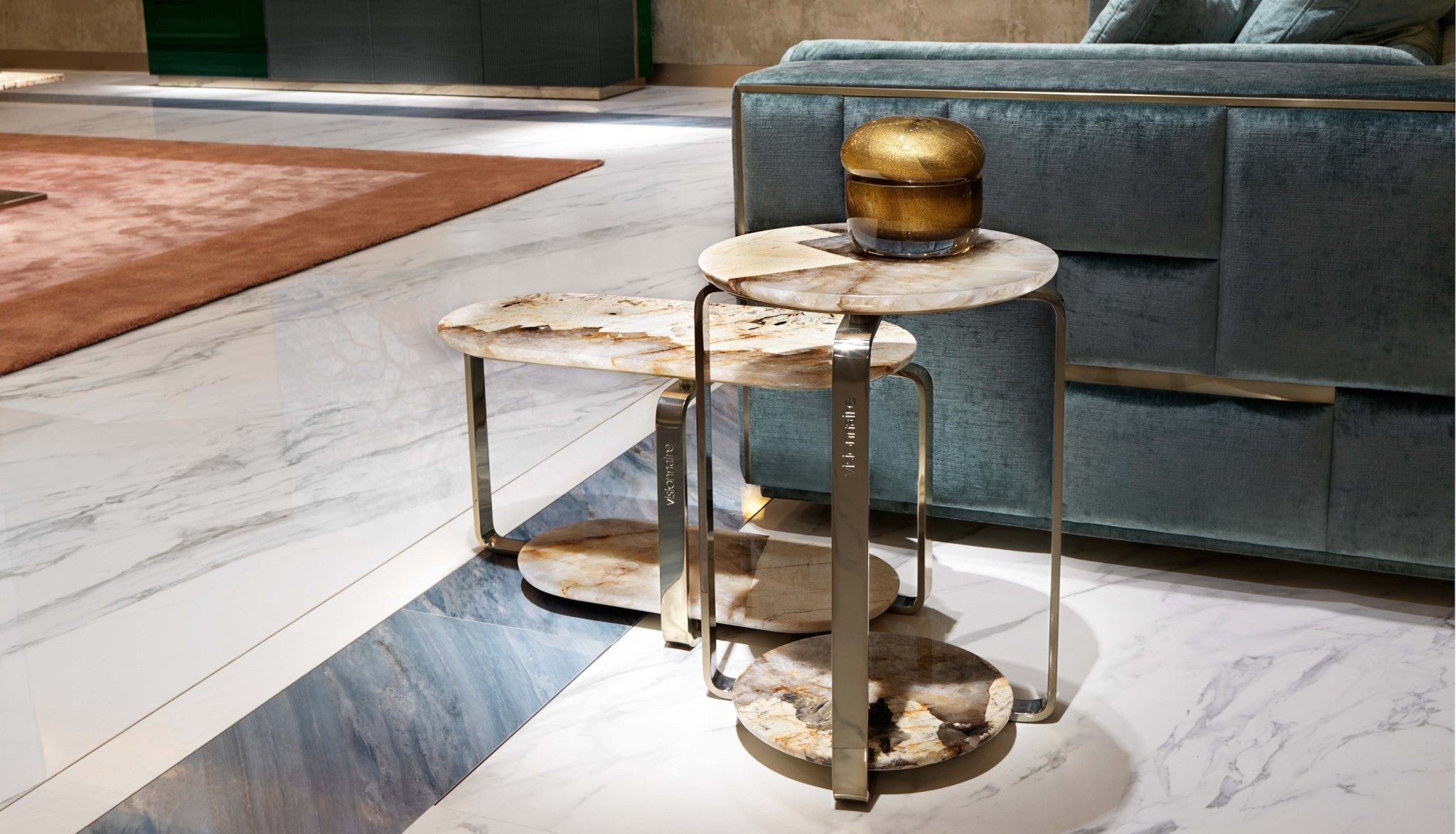 Button low table