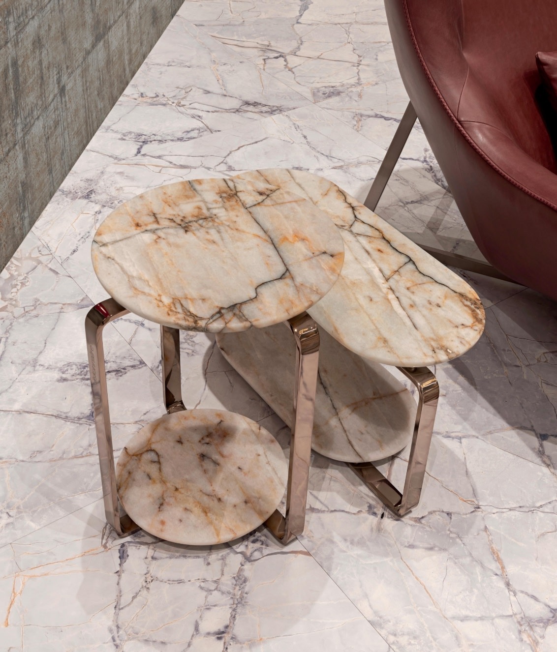 Button low table