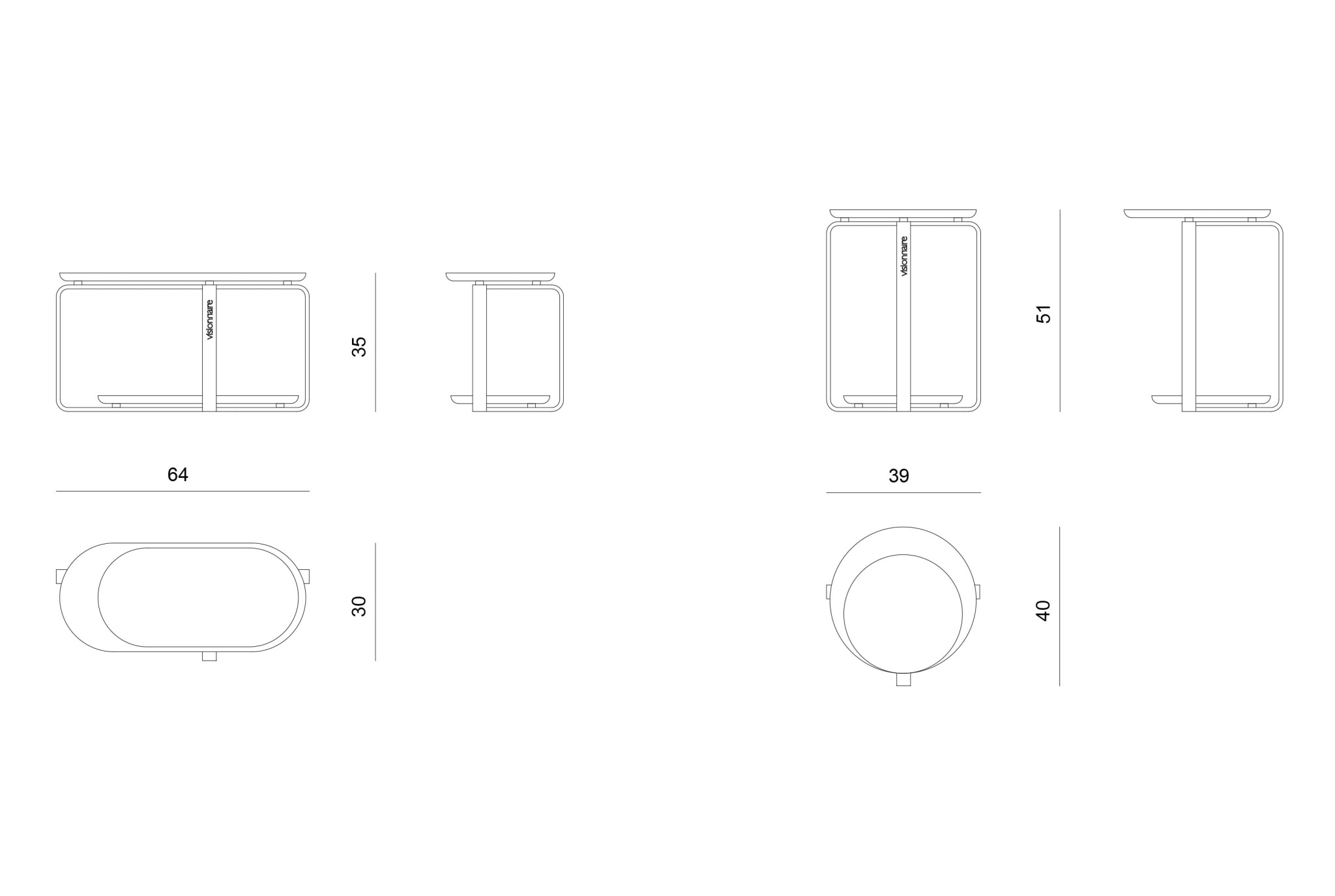 Button low table