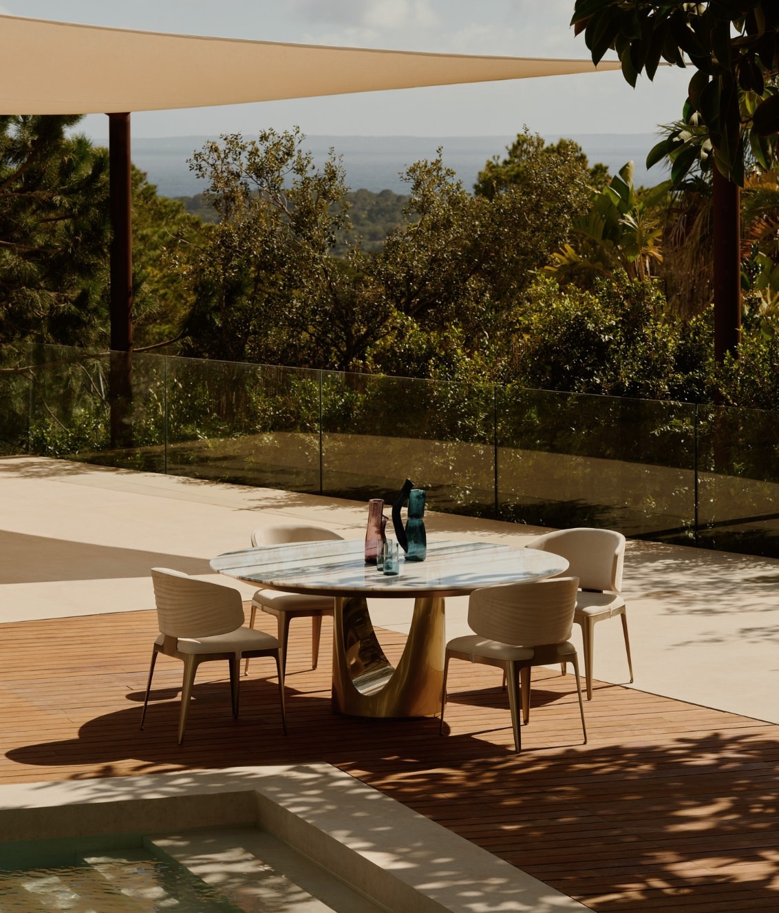 Cameron Steel table