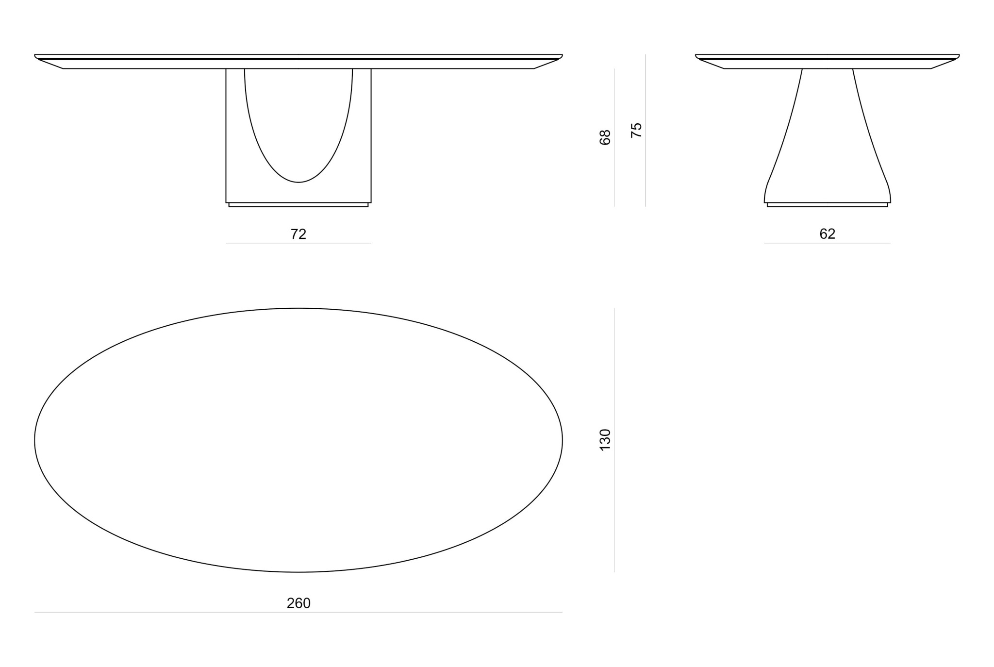 Cameron Steel table