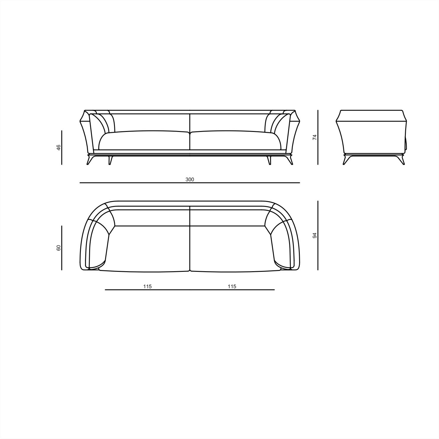 Deimos sofa