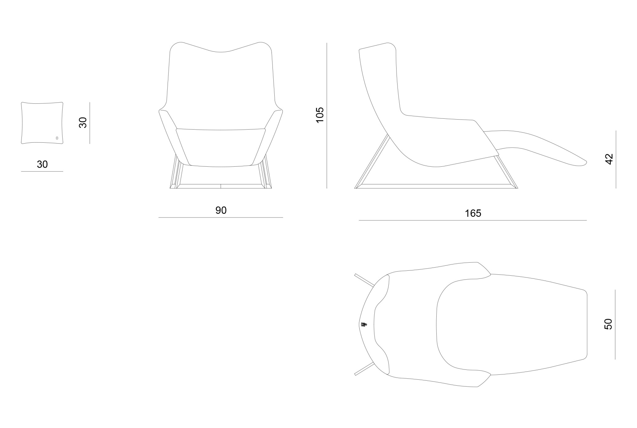 Egoiste Chaise longue