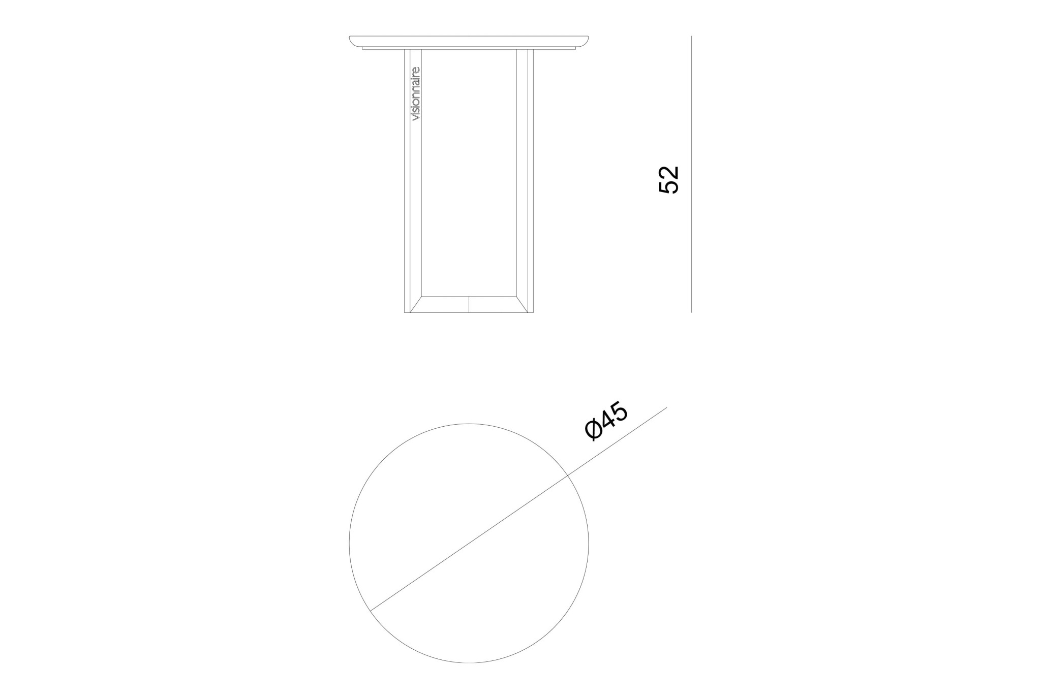 Egoiste low table