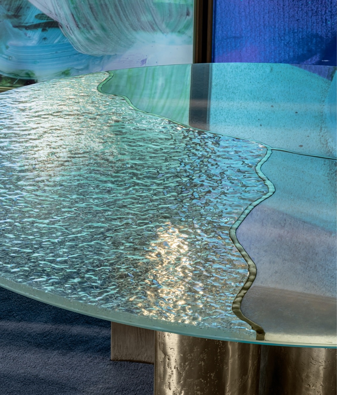 Elysium Art dining table