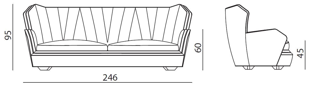 Hemingway sofa