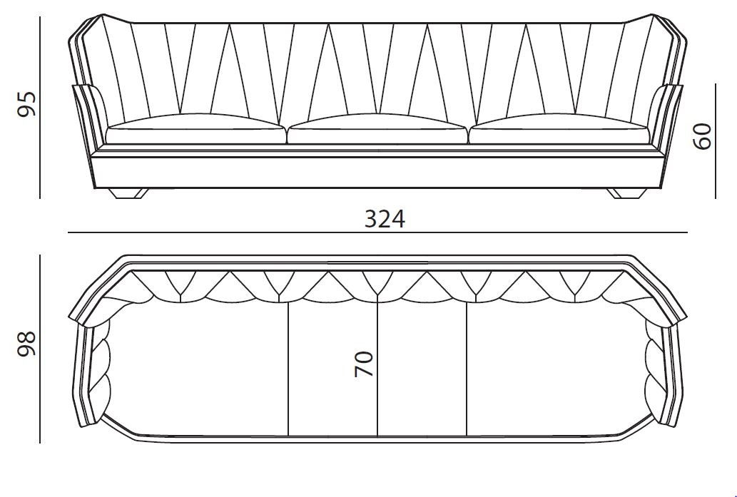 Hemingway sofa
