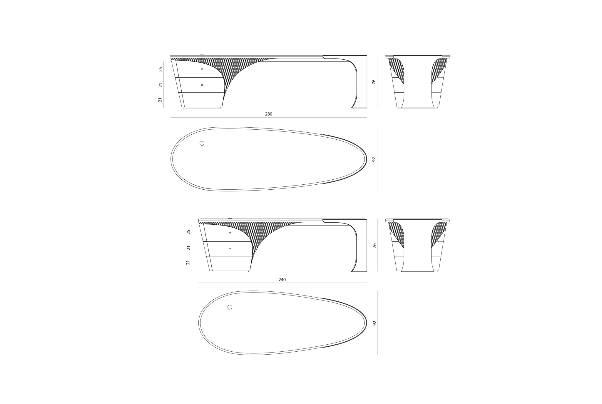 Jet Plane writing desk