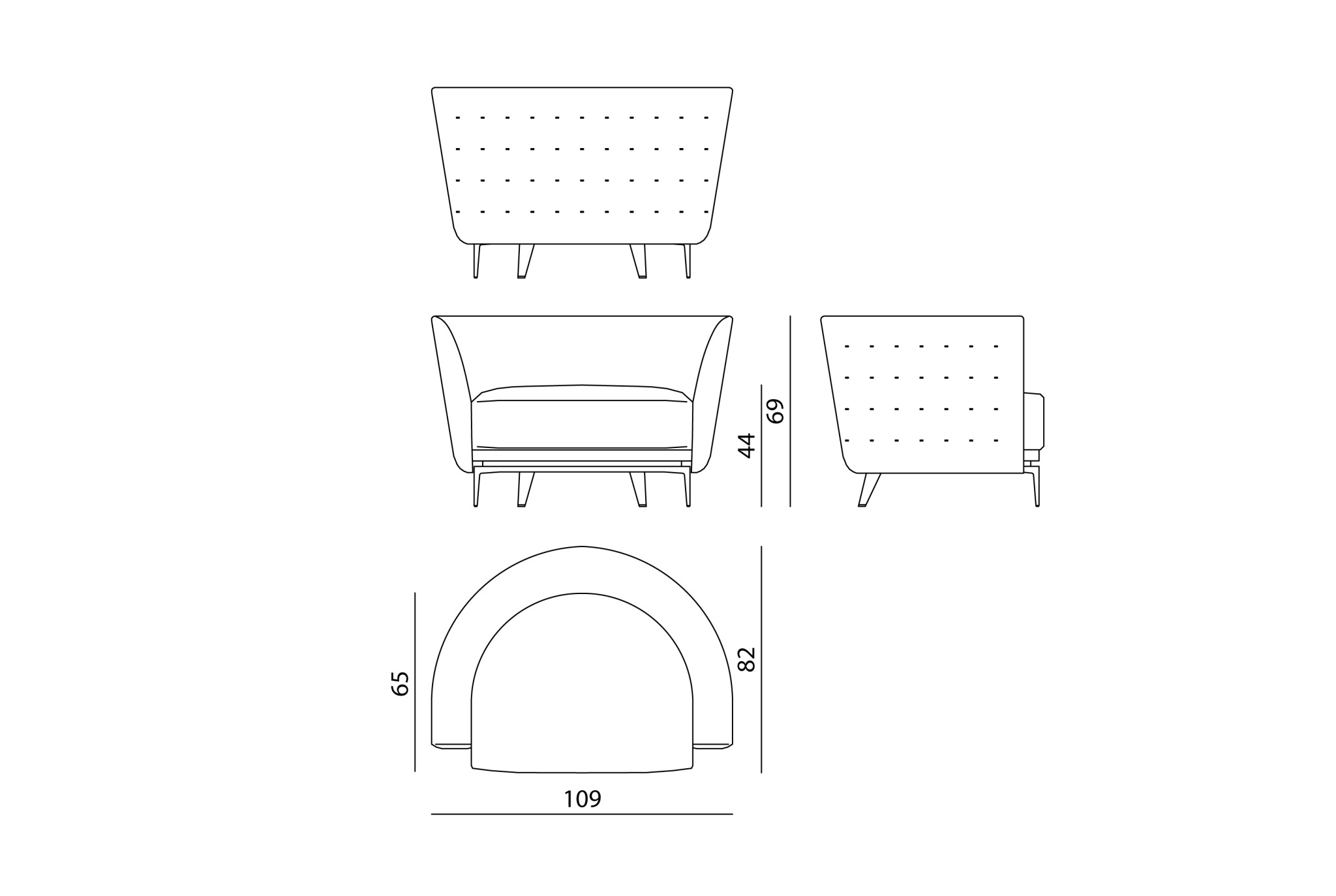 Legend armchair