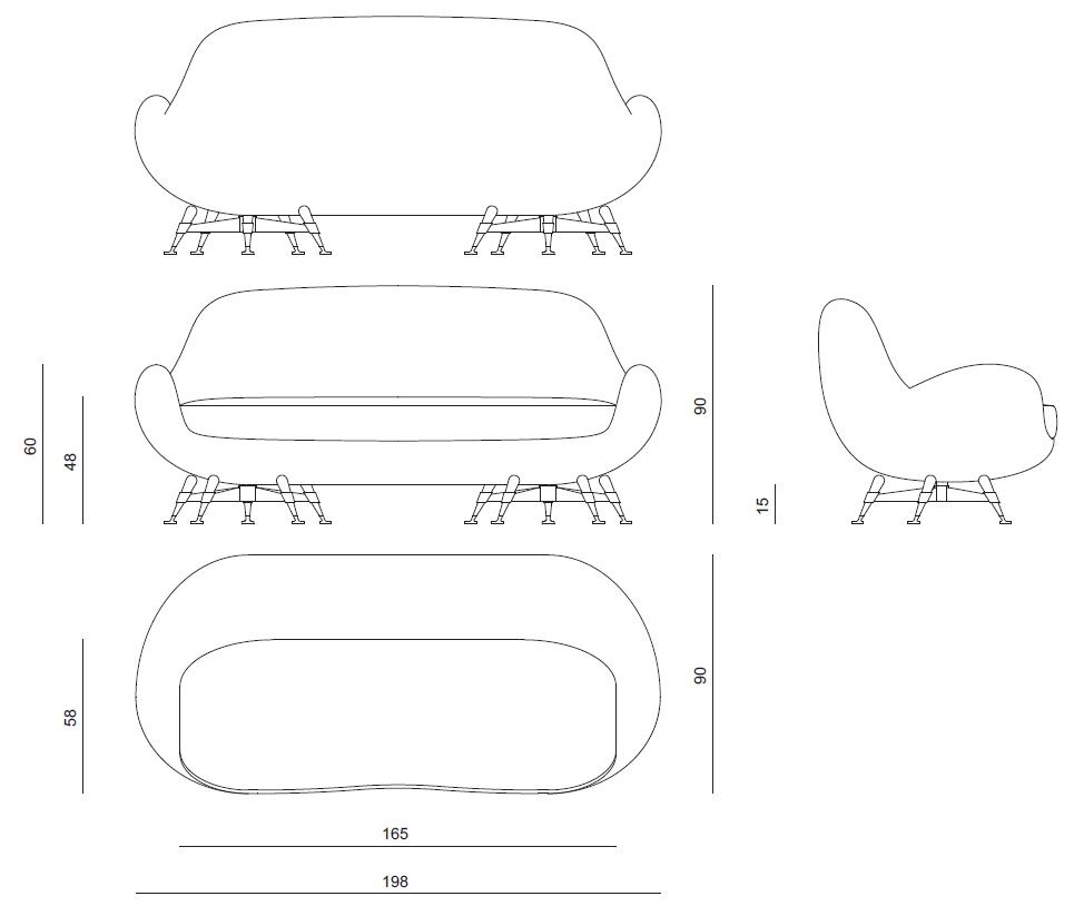 Mercury sofa