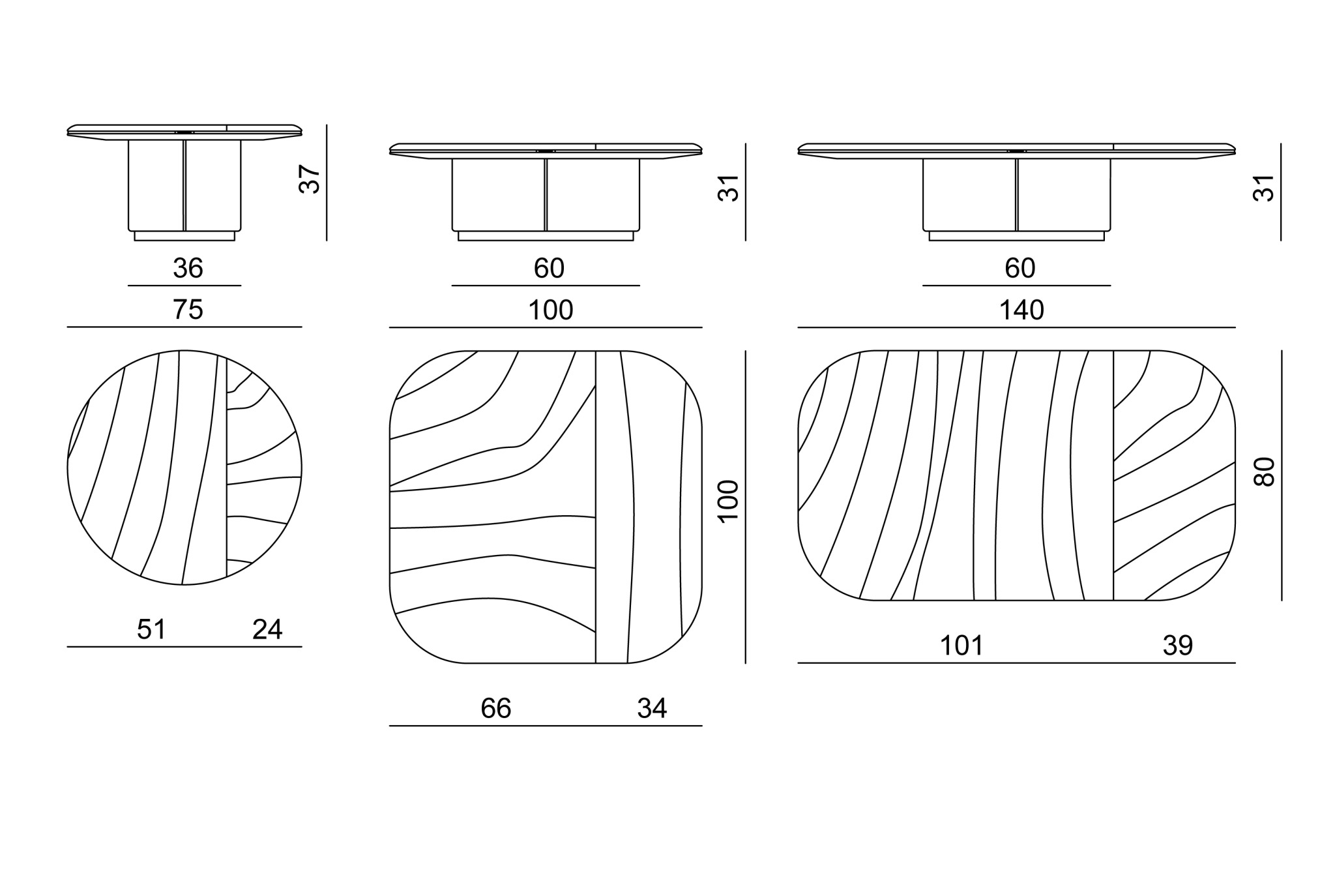 Miller low table