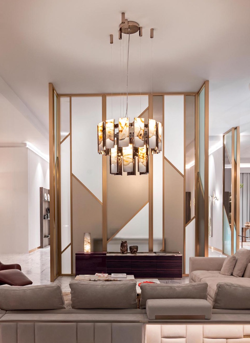 Polaris chandelier