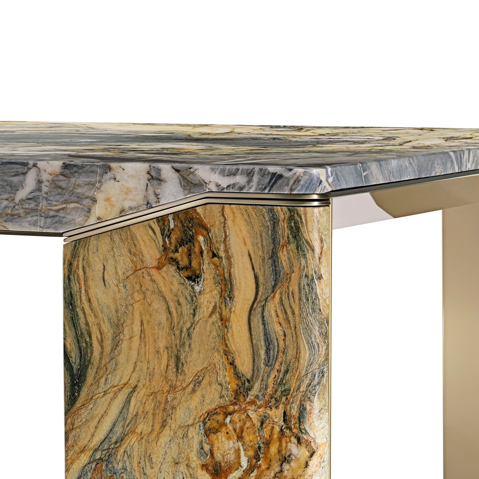 Stone dining table